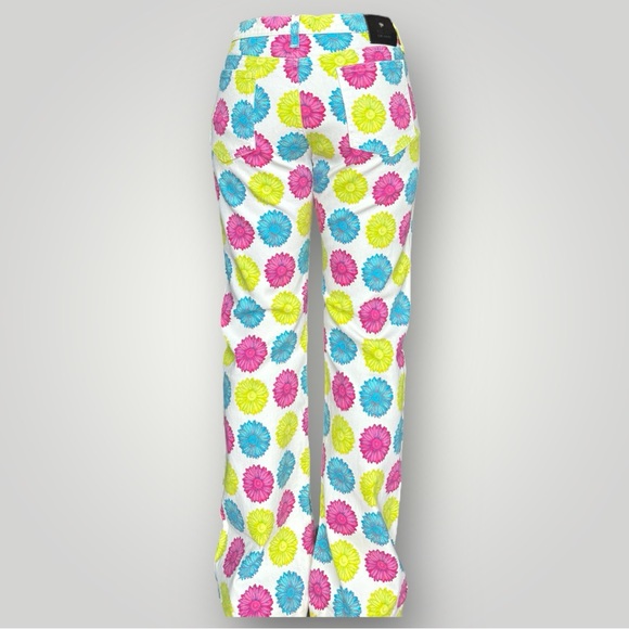 Versace Jeans Neon Floral Printed Pants 🌸 - Picture 5 of 7